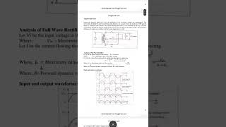 EC3353 ELECTRONIC DEVICES AND CIRCUIT fullwaverectifier full wave rectifier [upl. by Aliahkim895]