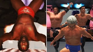 10 Strange amp Funny Entrances In WWE Games WWE 2K [upl. by Tiffanle]