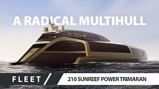 210 SUNREEF POWER TRIMARAN by Sunreef Yachts [upl. by Bully]