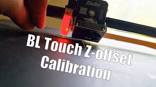 BL Touch Zoffset Calibration using Pronterface [upl. by Hadias473]