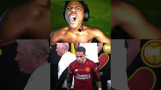 Speed reacts to Antony 💀🔥 shorts ishowspeed ronaldo antony [upl. by Ibur315]