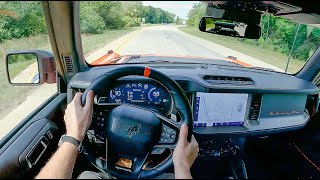 2022 Ford Bronco Raptor  POV Test Drive Binaural Audio [upl. by Nagn488]