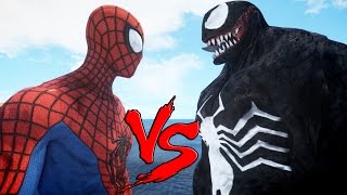 Symbiote Spiderman vs Venom  Edit shorts [upl. by Navillus]