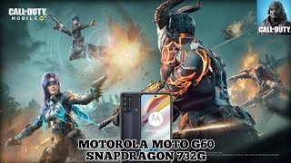 Call Of Duty Mobile en el Motorola Moto G60 Snapdragon 732G [upl. by Lewiss463]