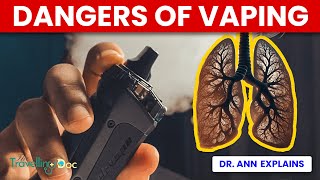 The SHOCKING Truth About Vaping Is it Damaging Your Health  Doctor explains [upl. by Bull]