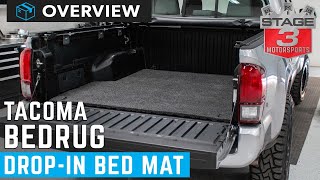 20052020 Tacoma Bed Rug Classic Bed Mat install [upl. by Drofliw]