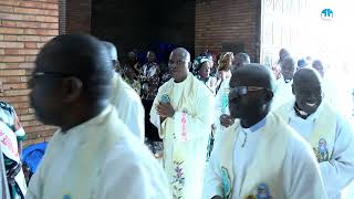 Messe de clôture des festivités des 80 ans de la Basilique Sainte Anne du Congo [upl. by Kemme]