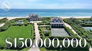 Inside a 150 Million Oceanfront Estate in Southampton New York [upl. by Sunil247]