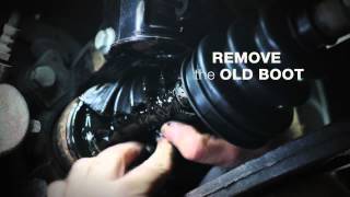 How To Replace CV Boots  Easy to install on the car assembly in 15 minutes [upl. by Assyral]