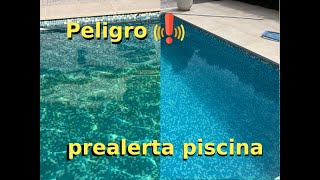 Limpiar Fondo Piscina Prealerta [upl. by Ahsuatan760]