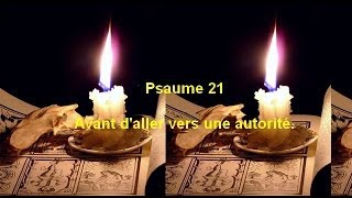 Psaume 21 en hébreu chanté et phonétiqueAvant daller vers une autorité [upl. by Llenrad609]