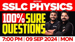 SSLC Physics  100 Sure Questions  Xylem SSLC [upl. by Querida]