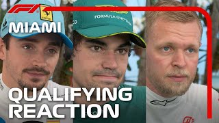 Drivers PostQualifying Reaction  2024 Miami Grand Prix [upl. by Landri809]