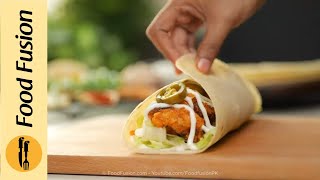 Nashville Chicken Twister Wraps Recipe by Food Fusion [upl. by Nossyla168]