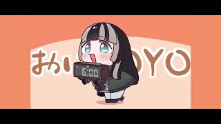 1080p 60FPS  儒烏風亭らでん おはYOダンス ohayo [upl. by Anavlis18]