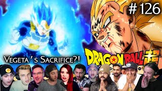 VEGETA ELIMINATES TOPPO🔥🤯 VEGETAS SACRIFICE😢 REACTION MASHUP🐲Dragon Ball Super Ep 126ドラゴンボール [upl. by Hanna126]