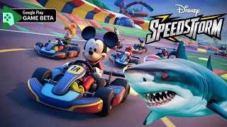 Disney Speedstorm gameplay Google Play Games Beta Video [upl. by Eudora]