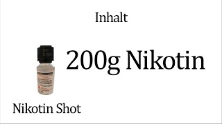 Nikotin Shots  Nikotinshots selber mischen  Base oder Liquid  einfach und simpel für Anfänger [upl. by Eimac559]