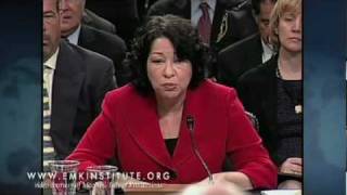 Sonia Sotomayor Supreme Court Nomination Hearings from PBS NewsHour and EMK Institute [upl. by Perdita]