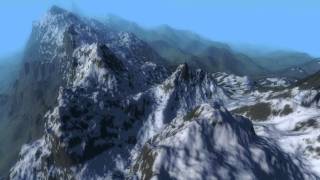 MERPs new Skyrim Misty Mountains demo in Oblivion with quick textures [upl. by Adnesor]