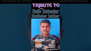 Tribute Short to Naib Subedar Ravinder Jakhar 💐🇮🇳Ceasefire violation Rajouri⚔️16 Grenadiers shorts [upl. by Assirek]