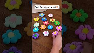 DIY Flower Clay Art for Cloud Shaped Mirror🍭🦚 [upl. by Yorle914]