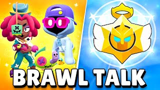 BRAWL TALK con NUEVOS DROPS Y 2 NUEVOS BRAWLERS en BRAWL STARS [upl. by Lledniuq19]