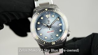 Zelos Mako V3 Sky Blue Preowned [upl. by Ottinger]