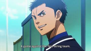 Furuyas fighting instincts are shown in battles  ダイヤのAエース  Ace of Diamond [upl. by Sexela]