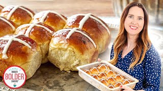 The Ultimate Soft amp Fluffy Hot Cross Buns Recipe [upl. by Adlecirg]