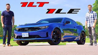 2019 Chevrolet Camaro 1LT 1LE Review  30000 4Cylinder Cornering Machine [upl. by Enylrac]