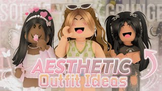 10 Aesthetic Roblox Girl Outfits WITH CODES amp LINKS  Softie Y2K Grunge Etc [upl. by Renmus681]