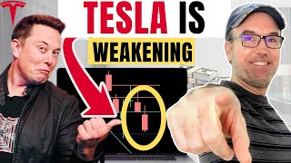 Tesla Stock weakening a bit today [upl. by Hurwitz673]