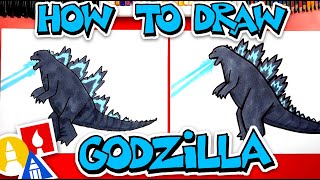 How To Draw Godzilla [upl. by Ahsekal]