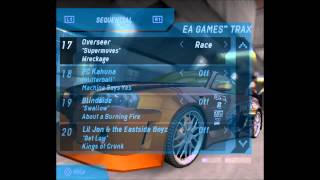 Overseer  Supermoves NFS Underground Edition [upl. by Gnos]