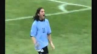 Uruguay vs Colombia 11  Eliminatorias para Corea y Japon 2002 [upl. by Arden]