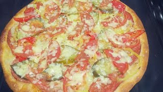 Uy sharoitida pitsa tayyorlash Приготовим пиццу в домашних условиях🍕🍕🍕🍕🥰🥰🥰 [upl. by Harvey5]