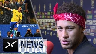 Neymar quotBegeistern die Fans wiederquot  Brasilien  Paraguay 30 [upl. by Ahselat]