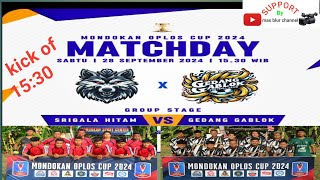 liga oplos Mondokan cup2024antara gedang gablok FC vs srigala hitam FC full time 10 part 2 [upl. by Euqinomad]