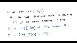 MEDIAN LETHAL DOSE LD50 in Quantal DRC [upl. by Livingstone535]