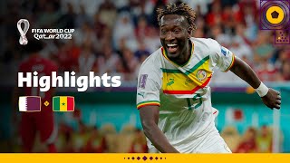 The Lions of Teranga roar  Qatar v Senegal  FIFA World Cup Qatar 2022 [upl. by Olsson]