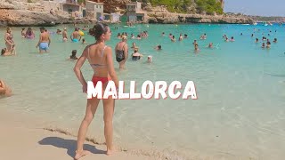 MAJORCA Spain  Cala Llombards  Beach walk  Summer [upl. by Harlie]