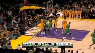 NBA Boston Celtics Vs Los Angeles Lakers Game Recap 01302011 [upl. by Tailor]