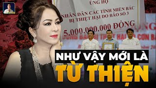 GIỮA TÂM BÃO “SAO KÊ” CÔNG TY CỦA BÀ PHƯƠNG HẰNG ỦNG HỘ ĐỒNG BÀO MIỀN BẮC SỐ TIỀN KHỦNG [upl. by Tootsie5]