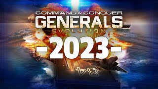 Generals Evolution Gameplay 2023  USA Superweapons GENERAL vs GLA amp CHINA [upl. by Auqinet]