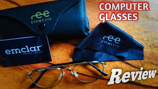 EYE MY EYE  COMPUTER GLASSES  REVIEW [upl. by Foy]