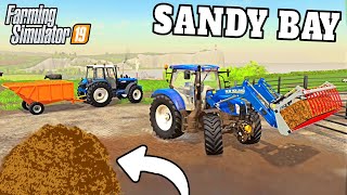 MUCKING OUT NEW TOOLS AND PAYDAY  Sandy Bay Farming Simulator 19  Episode 6 [upl. by Friedman]