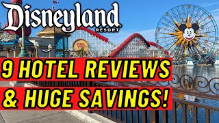 9 AMAZING Hotels By Disneyland You MUST See  Hotel Tours And SAVINGS [upl. by Nehemiah]