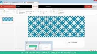 How to Install and Use a PowerPoint 2013 or PowerPoint Online Template [upl. by Ainigriv]