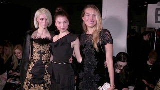 Mandy Moore Olivia Palermo Petra Nemcova and more at the Marchesa fashion show in NYC [upl. by Daffodil]